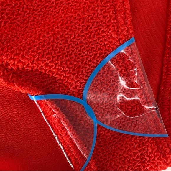 Asos Design Curve Crinkle High Waist Bikini Bottom - Picture 4 of 6